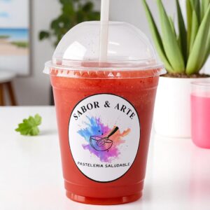 JUGO DE COLÁGENO – LIMONADA DE FRESA 12onzas